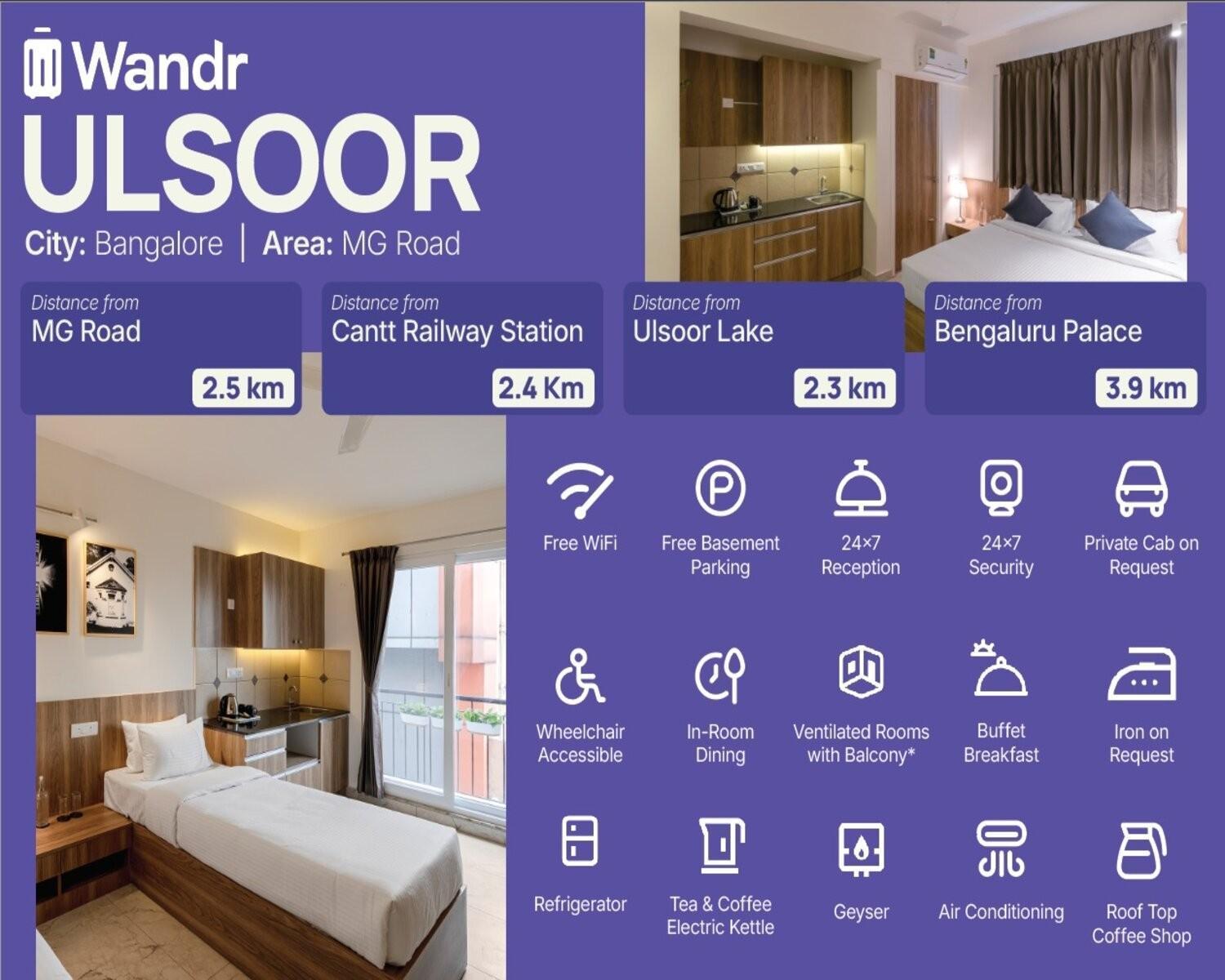 Wandr Hotel- Near Mg Road Bangalore Ngoại thất bức ảnh